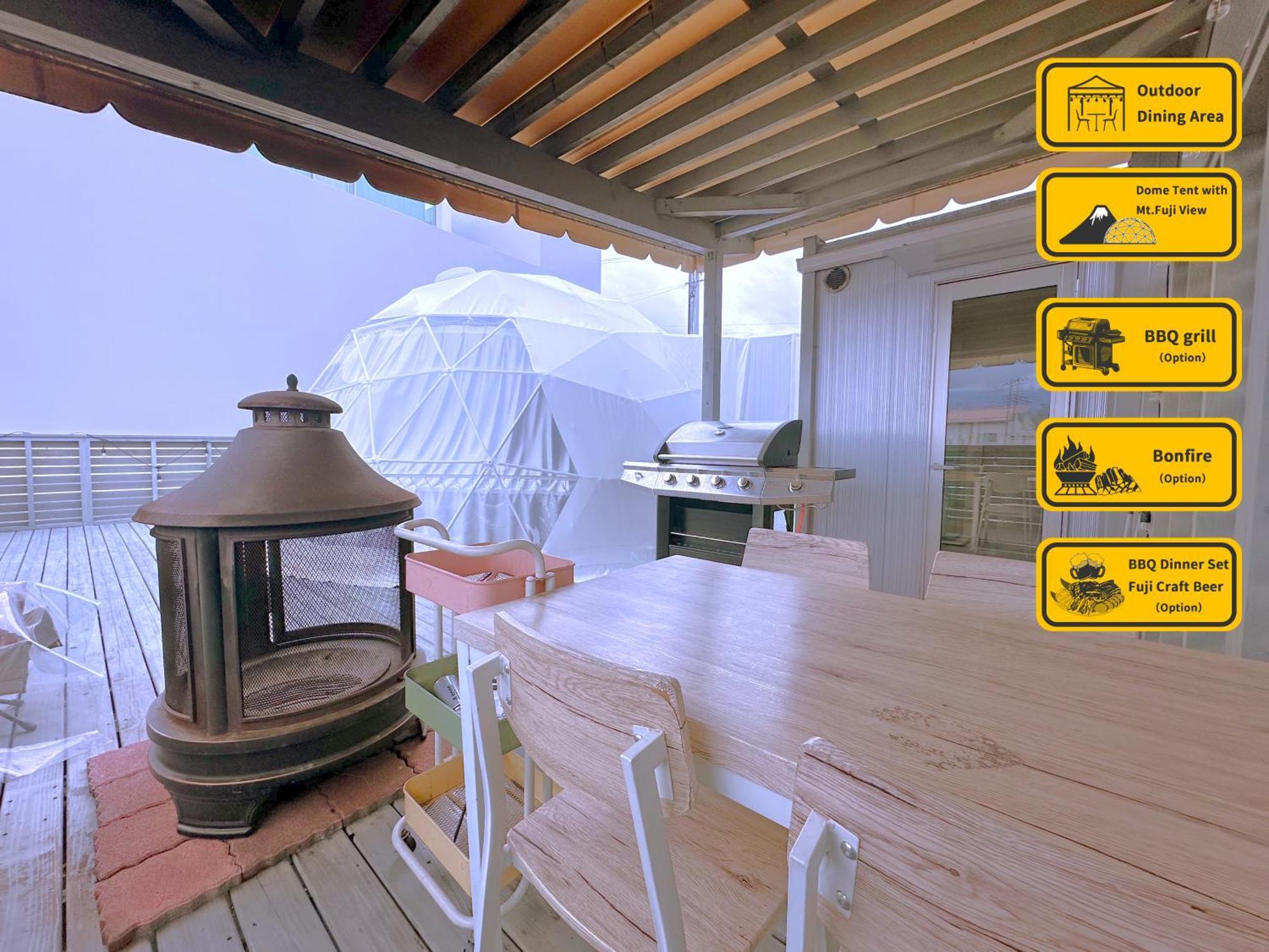 Necoana Glamping Annovillasグランピング Fujikawaguchiko Ngoại thất bức ảnh
