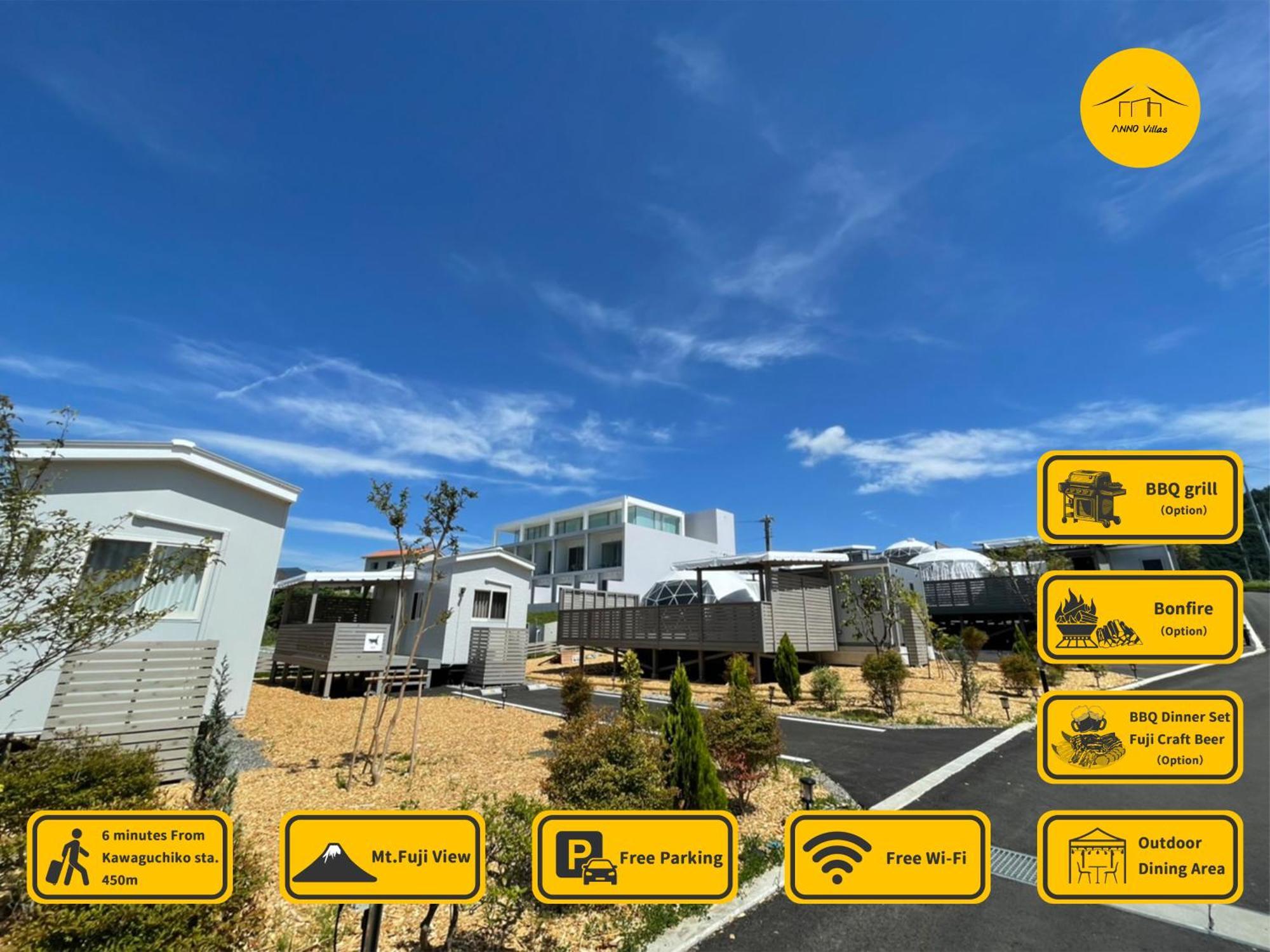 Necoana Glamping Annovillasグランピング Fujikawaguchiko Ngoại thất bức ảnh